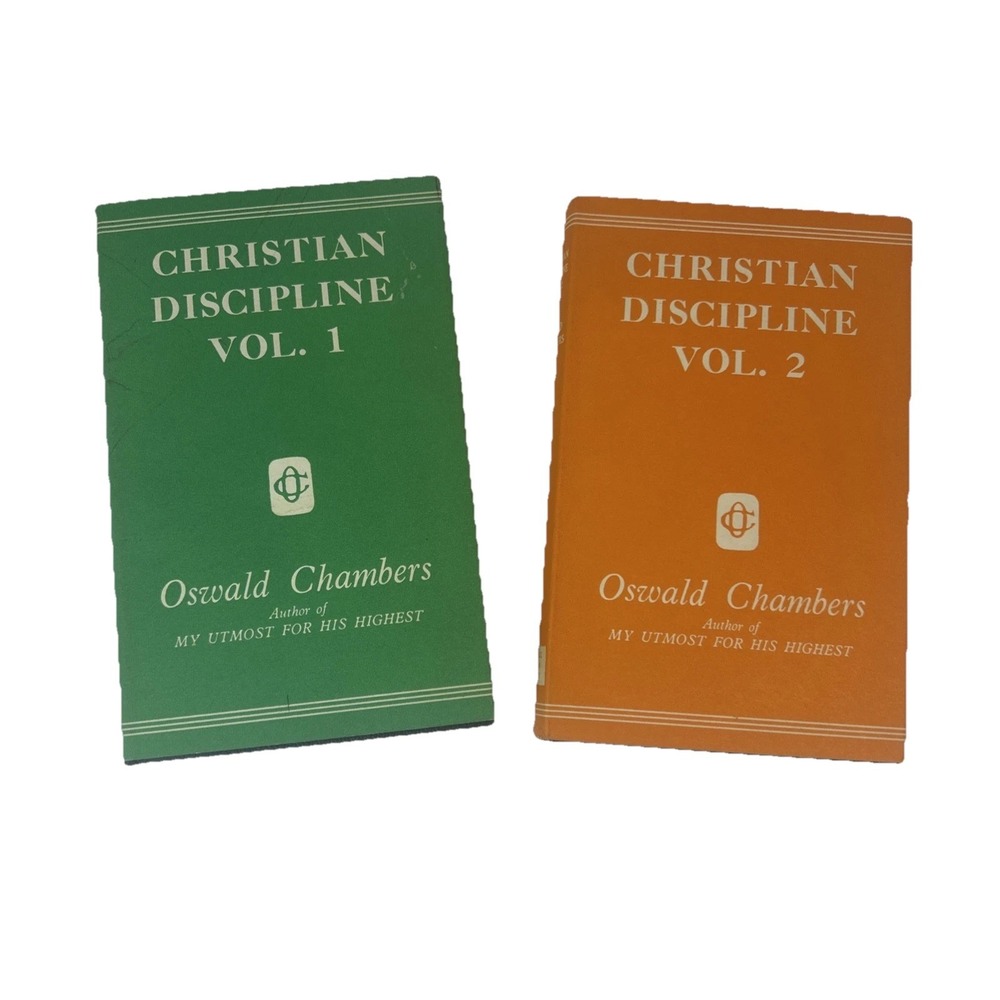 Christian Discipline Vol 1 & 2 by Oswald Chambers Read Highlighting